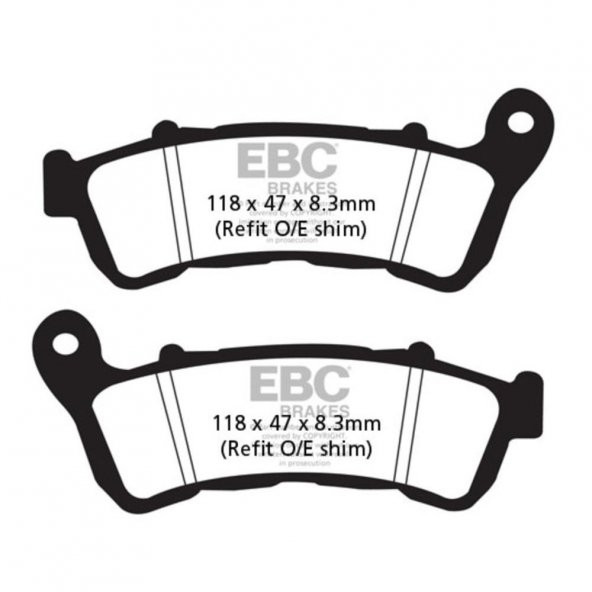 EBC SFA388HH SINTER SCOOTER PERFORMANS BALATASI
