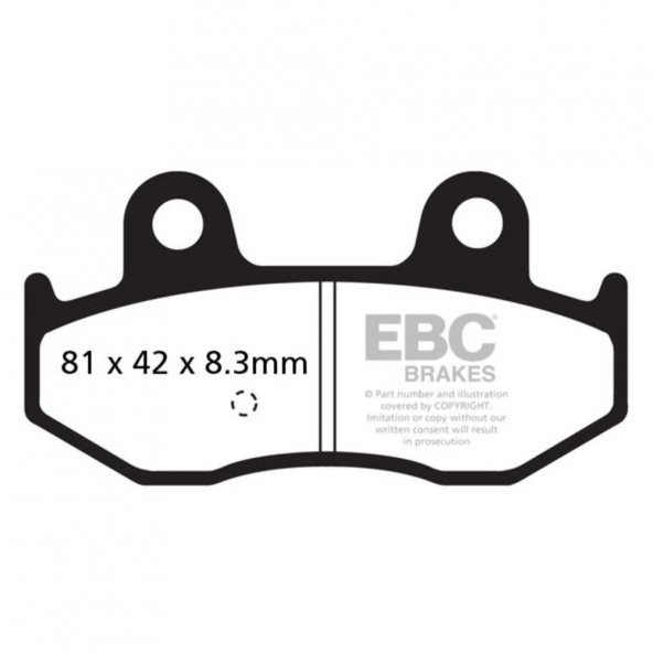 EBC SFA411 SCOOTER FREN BALATASI