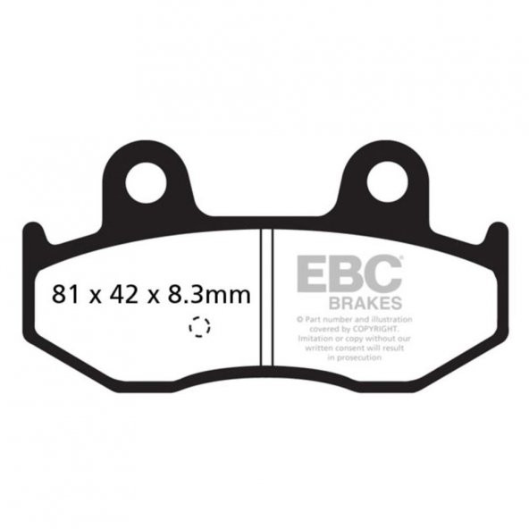 EBC SFA411HH SINTER SCOOTER PERFORMANS BALATASI