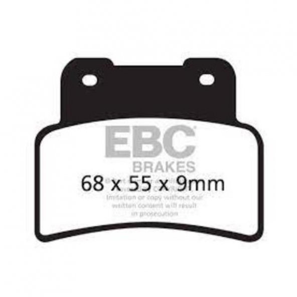 EBC SFA432 ORGANIK SCOOTER FREN BALATASI