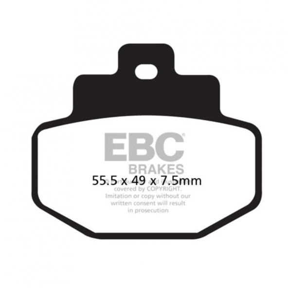 EBC SFAC321 VESPA GTS 2500  , GTS 300 CARBON ARKA FREN BALATASI