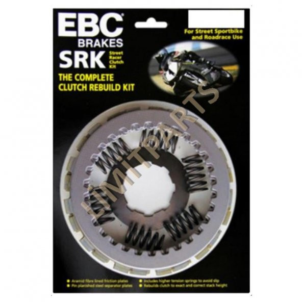 EBC SRK057 HONDA CBR600 01-02/11-12, CB900 02-07 KOMPLE KEVLAR DEBRİYAJ SETİ - 2