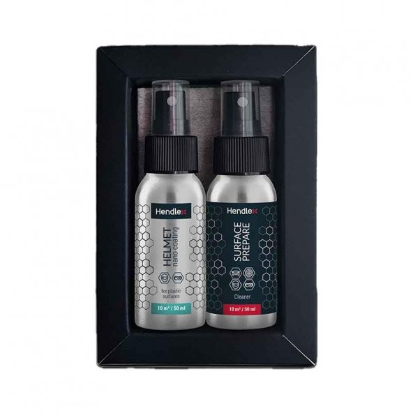 HENDLEX Kask Temizlik & Koruma Set 50mlx2 - 2