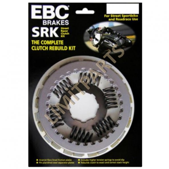 EBC SRK064 HONDA VT750 97-12 KOMPLE KEVLAR DEBRİYAJ SETİ - 2