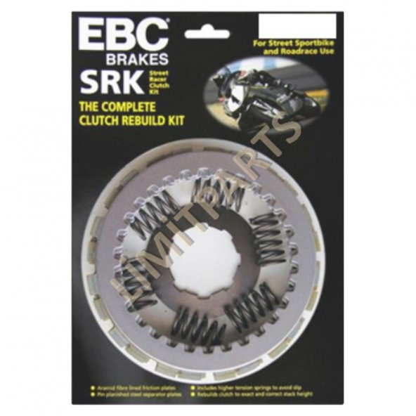 EBC SRK126 YAMAHA FAZER8 , FZ8 11-15 KOMPLE FİBER DEBRİYAJ SETİ - Resim 2