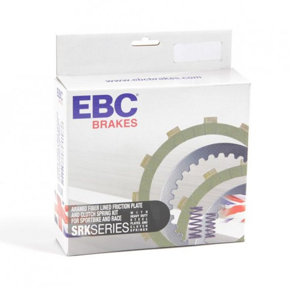 EBC SRK140 KTM DUKE 250-390 , RC250-39015-18 KOMPLE FİBER DEBRİYAJ SETİ - Resim 2