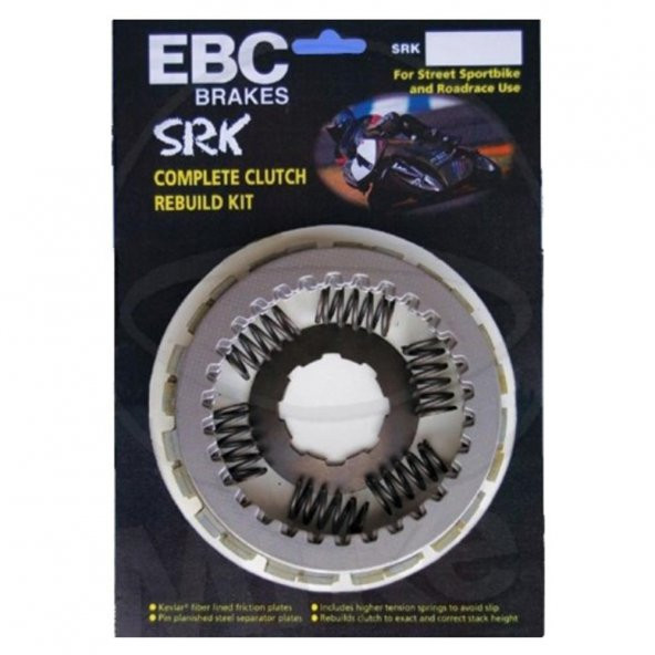 EBC SRK148 SUZUKI GSX-R125 , GSX-S125 18-20 KOMPLE FİBER DEBRİYAJ SETİ