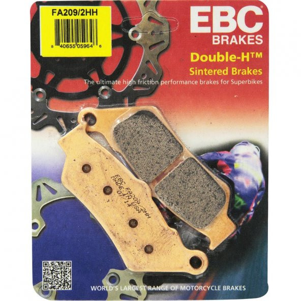 EBC FA209/2HH BMW K1600 GT , DUCATI DIAVEL/MULTISTRADA SINTER ARKA FREN BALATASI