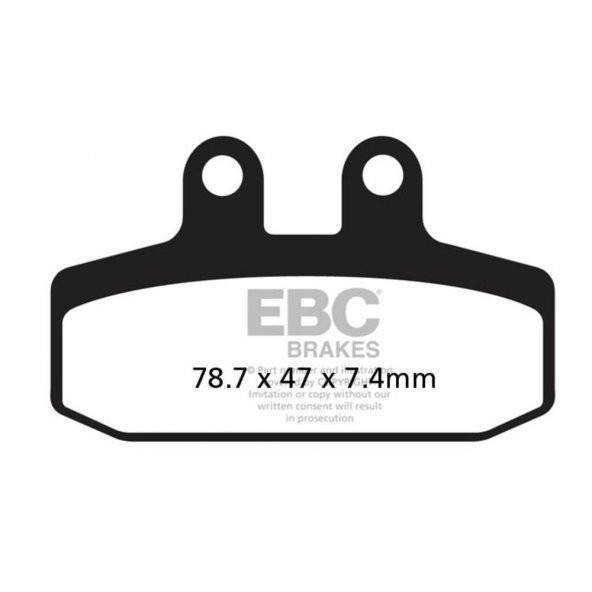 EBC FA256 APRILIA LEONARDO300 , SCARABEO 500 , MANA850 ÖN ARKA FREN BALATASI