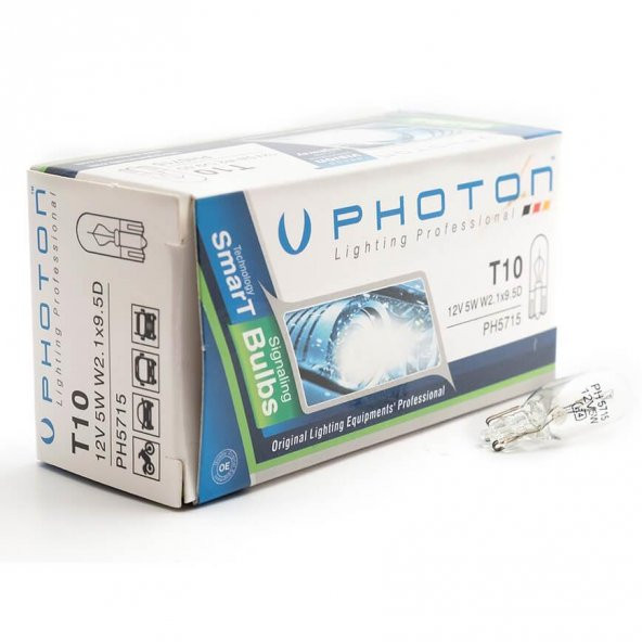 PHOTON T10 12V 5W DIPSIZ STANDART PARK AMPUL PH5715 - 3