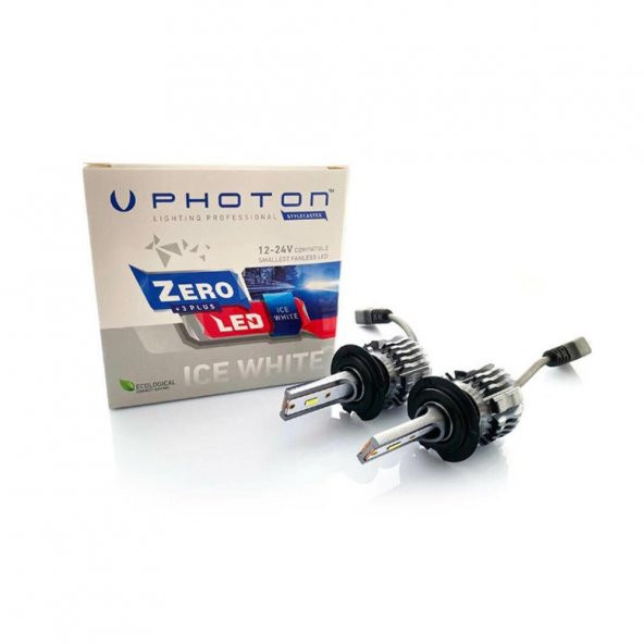 Photon ZERO H7  ICE WHITE +3 PLUS FANSIZ LED 12V-24V ZR3727 ürün görseli 1