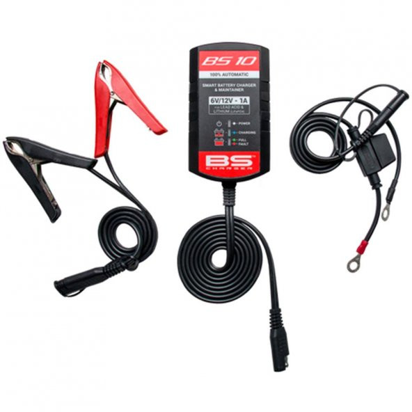 BS BATTERY BS10 OTOMATİK AKÜ ŞARJ CİHAZI 6V/12V - 5