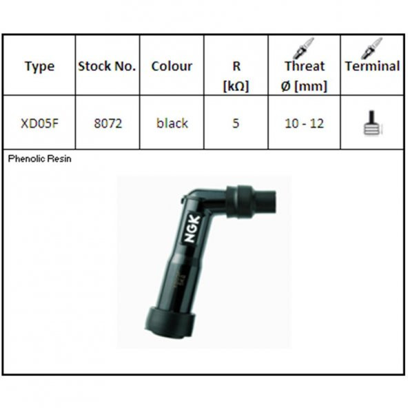 NGK Buji Başlığı - XD05F