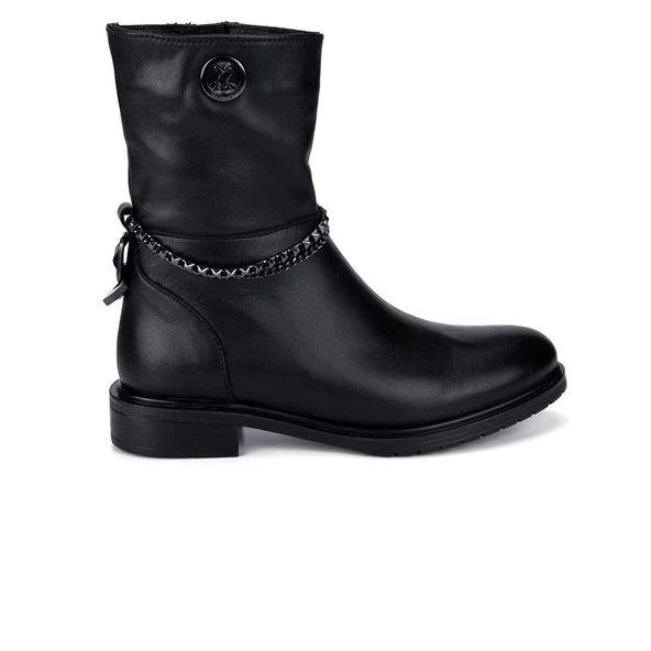 Venüs 20713K Kadın Hakiki Deri Zincir Detay Günlük Bot - 2