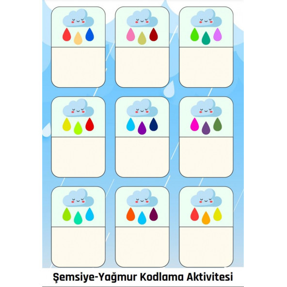 Okul Öncesi Eğitici Dikkat Aktivite Seti (2-4 Yaş İçin) - 8