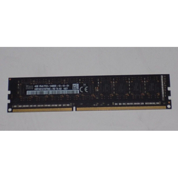 HMT451U7DFR8C-RD Hynix 4GB PC3-14900 DDR3-1866MHz ECC CL13 240-Pin DIMM SERVER RAM BELLEK