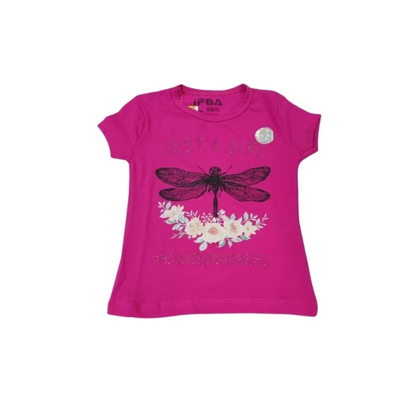 İFBA JUST A GIRL BASKILI KIZ ÇOCUK T-SHİRT - 3