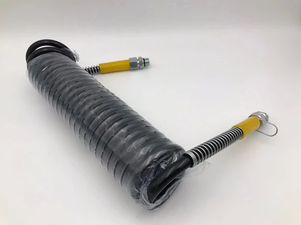 DORSE HORTUMU 8 X 12 MM 5.5 MT SİYAH UÇLARI SARI M16X1.5 REKORLU - 7