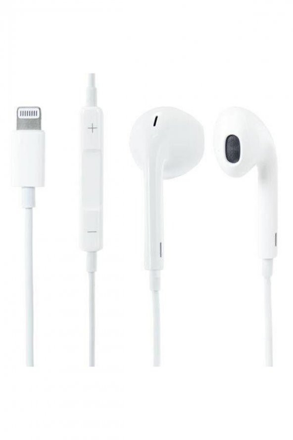 İphone Uyumlu Lightning Kablolu Tak Çalıştır Kulaklık - 2