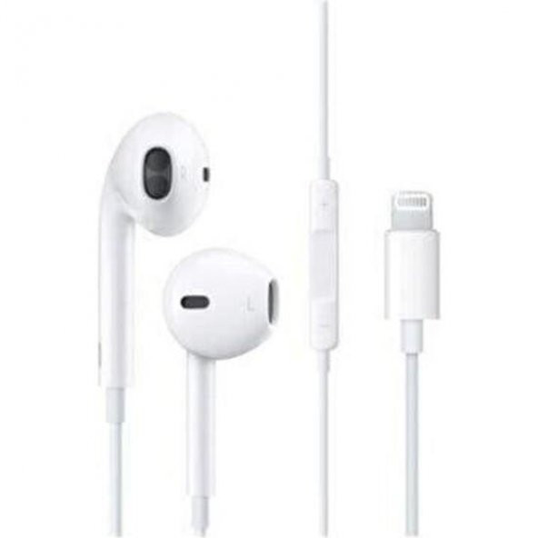 İphone Uyumlu Lightning Kablolu Tak Çalıştır Kulaklık - 3