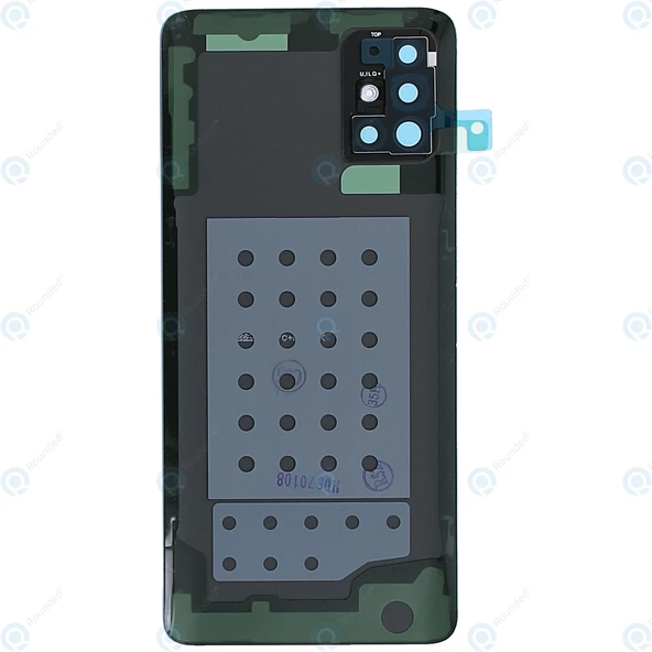 Samsung A51 LOGOLU Arka Pil Kapağı, LENS HARİÇ SM-A515F
