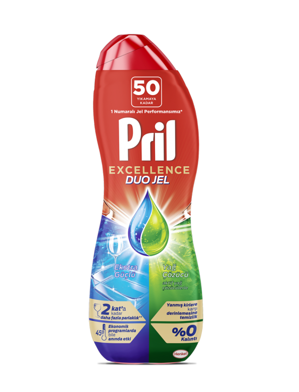 Pril Jel Gold 900 Ml Yağ Çözücü