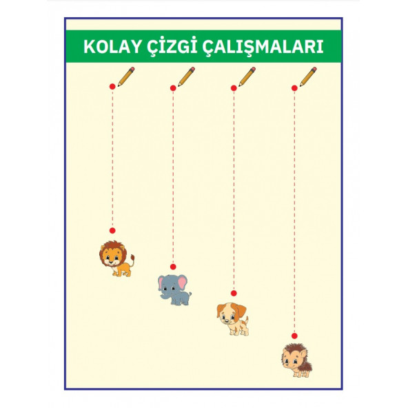 Okul Öncesi Çizgi Çalışmaları YAZ SİL Seti (3 Kitap + 3 Silinebilir Kalem) - Resim 5