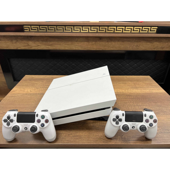 PlayStation 4 Beyaz 500 GB Çift Kol  Playstation4 - ps4 - PS4 - Ps4 (İKİNCİ EL) - 9
