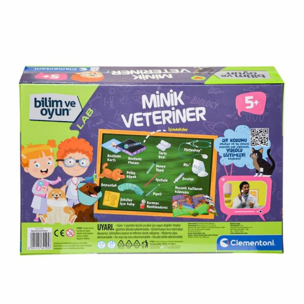 64195 Minik Veteriner - Bilim ve Oyun +5 yaş - 2