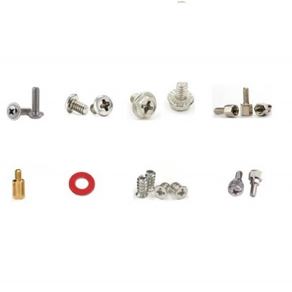 YATE10-106 Parça PC Anakart-Kasa,Ekran Kartı Vida Takımı - 5