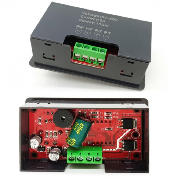 YATE10 DC5-30volt 5A Hız Kontrol Cihazı - 4