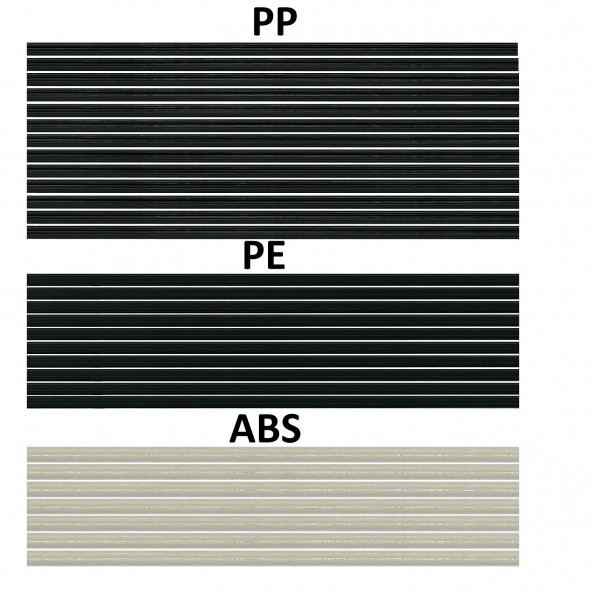 YATE10 30x Set PP ABS PE Plastik Kaynak Çubuğu - 3
