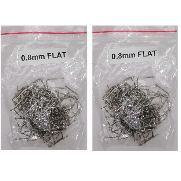 YATE10 200 Adet 0,8mm Düz Tip Kaynak Zımba Teli - 3