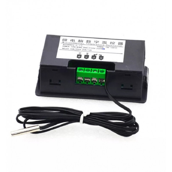 W3230 12Volt 1500W Termostat kuluçka Uygun Hassas - 5