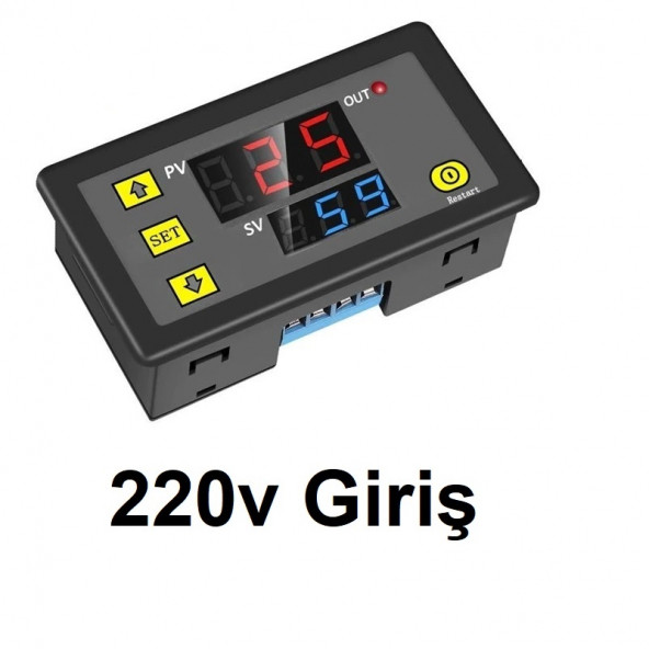 T3230 220V 1500W Timer Zaman Rölesi - 3