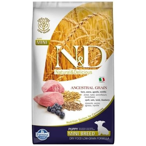 Nd Az Tahıllı Kuzulu Yavru Mini Köpek Maması 7 Kg - 1
