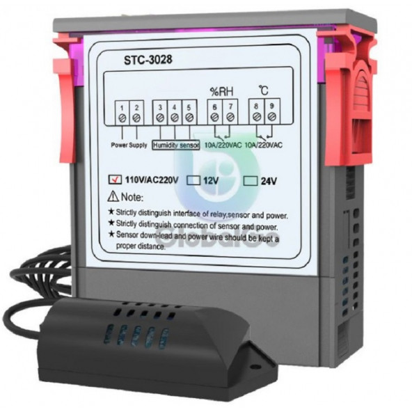 YATE10 STC-3028 220v Isı ve Nem Kontrolörü - 3