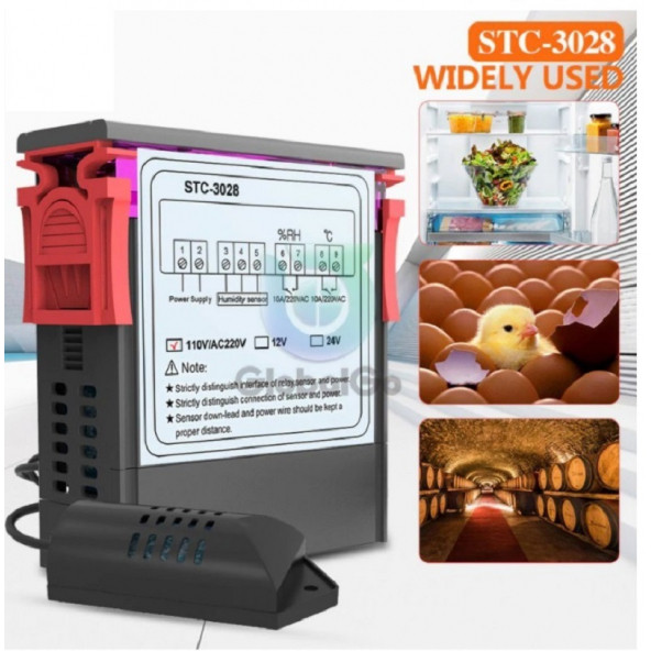 YATE10 STC-3028 220v Isı ve Nem Kontrolörü - 6