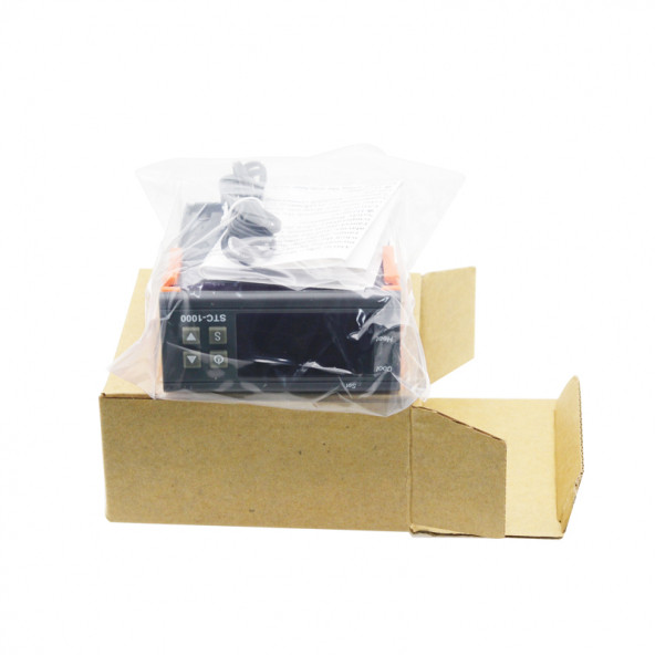 STC-1000T 220V 10A Özel Üretim Dijital Termostat+Yedek Prob - 6