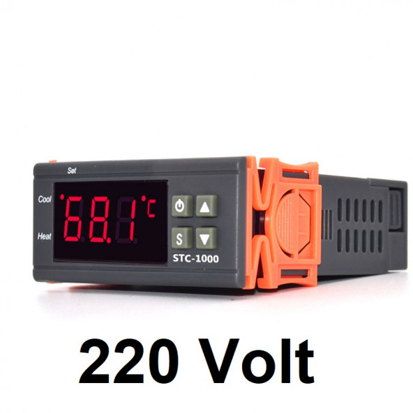 YATE10 STC-1000 220v Isı Kontrolörü Kuluçkaya Uygun
