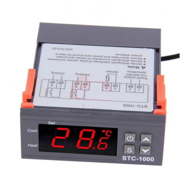 STC-1000 12Volt Isı Kontrolörü - 2