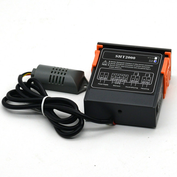 SHT2000 220v 10A Isı ve Nem Kontrolörü - 2