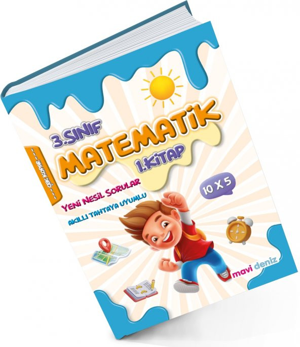 Mavi Deniz 2024 3. Sınıf Matematik 1. Kitap Yeni Nesil Sorular - 1