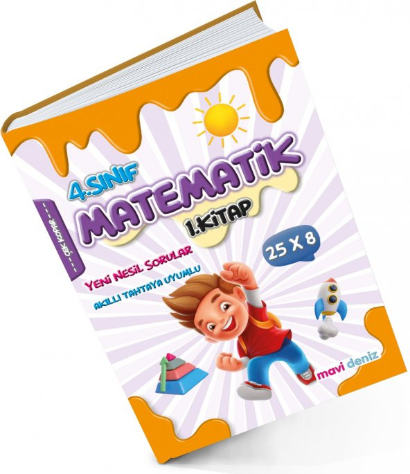 Mavi Deniz 2024 4. Sınıf Matematik 1. Kitap Yeni Nesil Sorular - 1