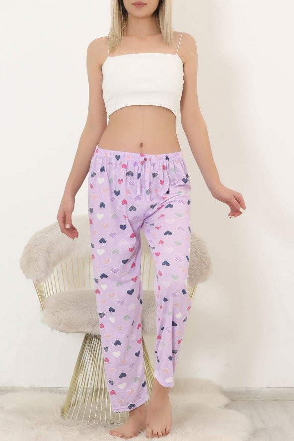 Pijama Altı Liladesenli - 11549.1048.