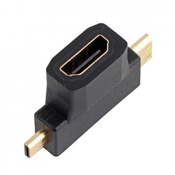 Mini Micro Mikro Hdmi Çevirici Dönüştürücü Adaptör - 3