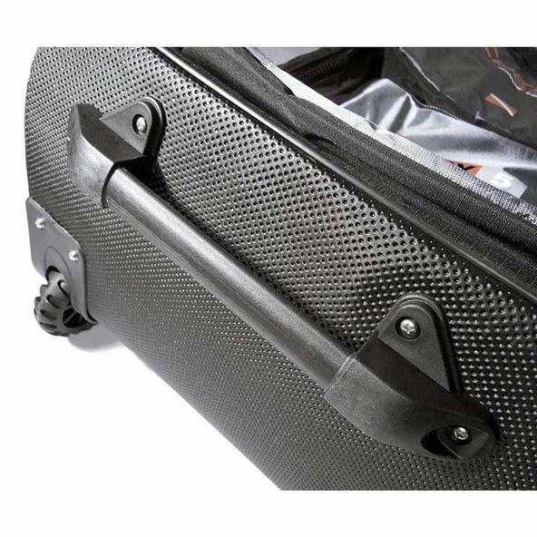 Cressi Moby 5 Tekerlekli Dalış Çantası  BLACK / RED - Resim 6