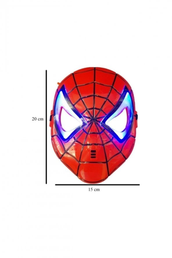 Spiderman Inanılmaz Örümcek Adam Işıklı Spiderman Maskesi - 4