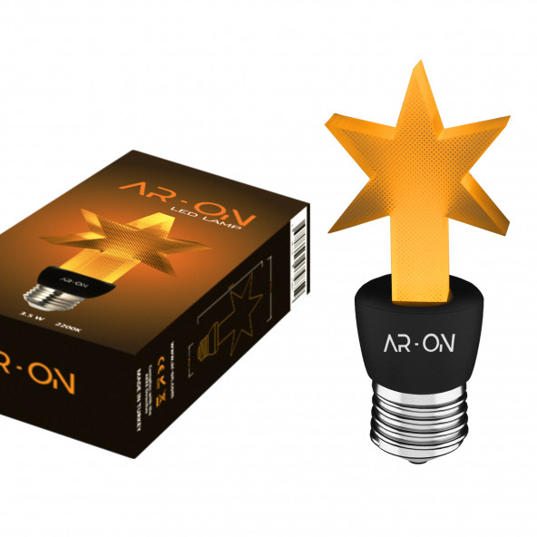 Ar-On Dekoratif LED Ampul Mod1016 E14/E27 2200 Kelvin