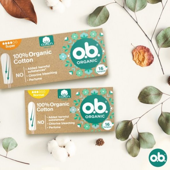 O.B. O.b Organic Super Tampon 16lı Paket - 7